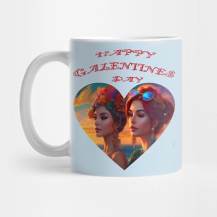 Galentines day girlfriends Mug